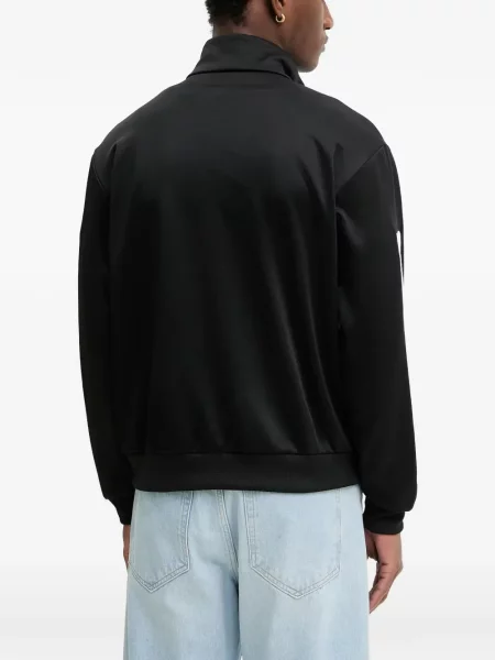 Pantaloni scurți Adidas alergare cu decolteu rotund plasă negru