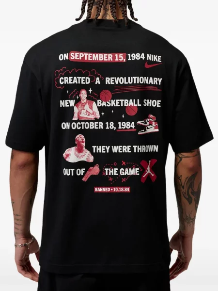 Tricou Jordan cu imagine negru