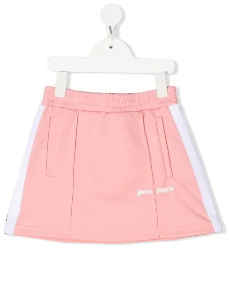 Spódnica mini dziecięca Palm Angels różowa