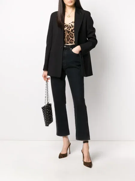 Raštuotas liemenėlė Dolce & Gabbana leopardinis ruda