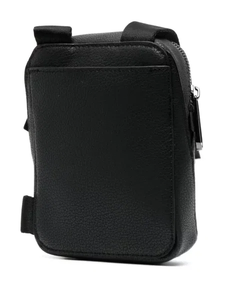 Crossbody taška Calvin Klein s autogramem černá