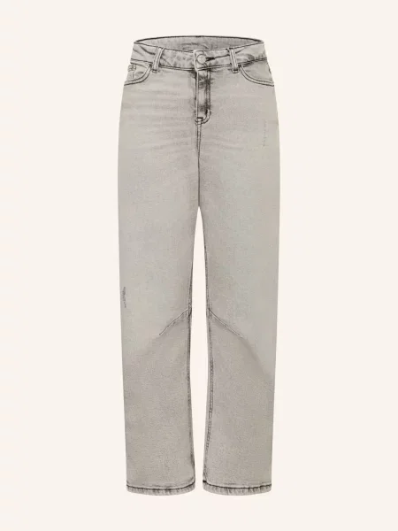 Calvin Klein Džíny Barrel Fit stone grey wash šedé