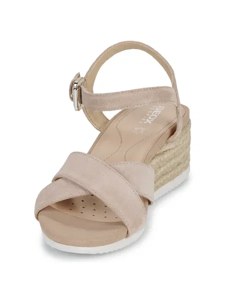 Pantofi Geox din piele bej