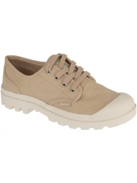 Keprové tenisky Palladium béžové