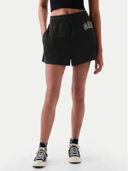 Gap Pantaloni scurți sport negru