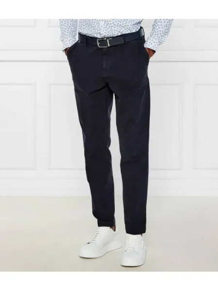 BOSS BLACK Pantaloni chino H-Kane negru