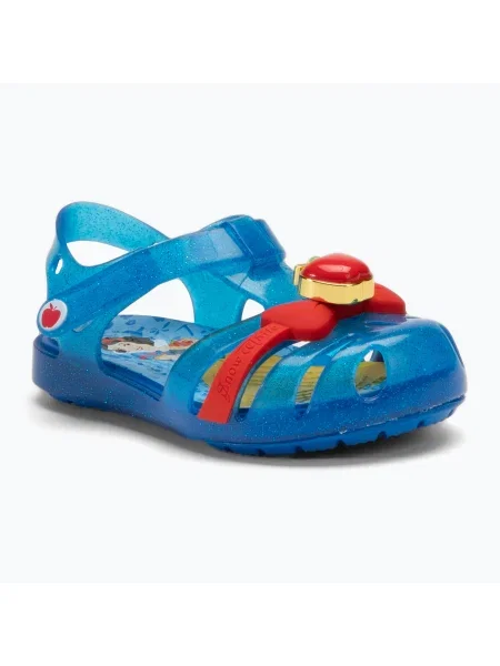 Детски сандали Crocs Snow White Isabella Toddler bright cobalt бяло