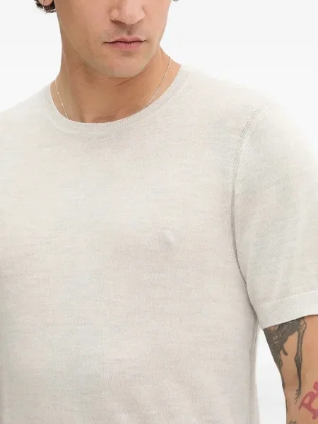 Tricou Rag & Bone cu decolteu rotund scurt