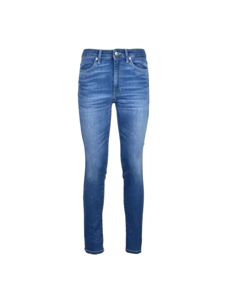 Skinny jeansy skinny Dondup niebieskie