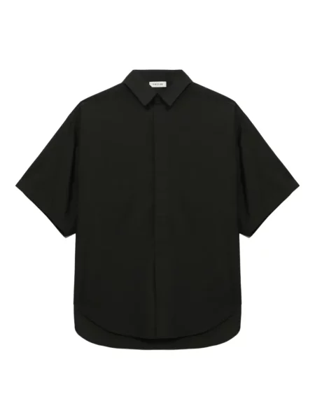 Keprová krátká košile Fear Of God černá