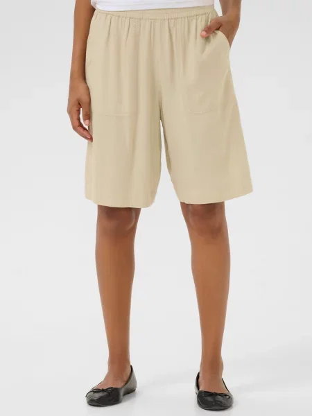 Kaffe Pantaloni Milia taupe gri