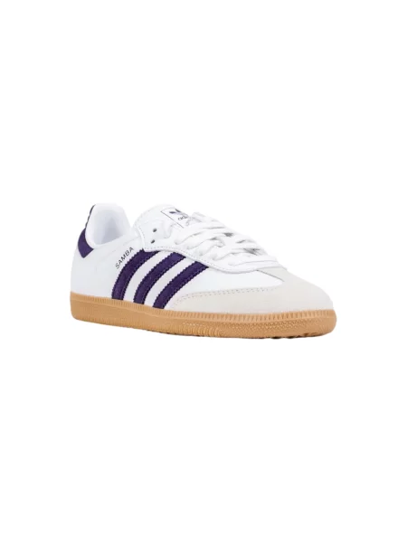 Długie sneakersy Adidas Samba białe
