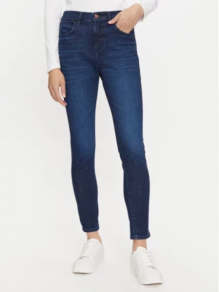 Wrangler Джинси Skinny Fit cиній