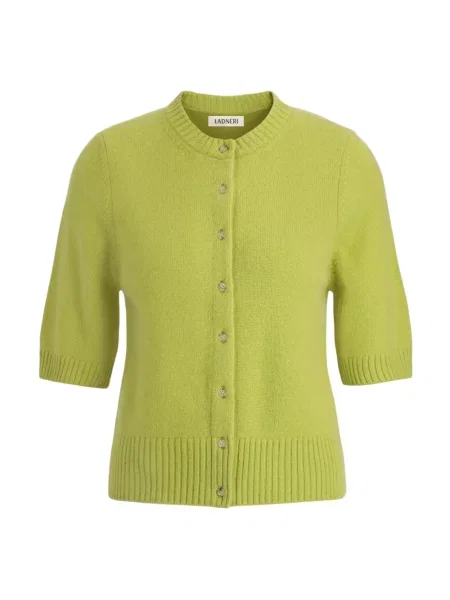 Kardigan Ladneri z kaszmiru zielony