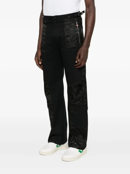 Pantaloni Casablanca cu imagine negru