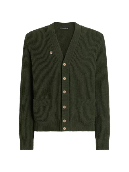 Cardigan Dolce & Gabbana tricotate verde