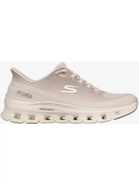 Buty do biegania Skechers Arch Fit Glide-Step Pro Slip-Ins różowy 36 beżowy