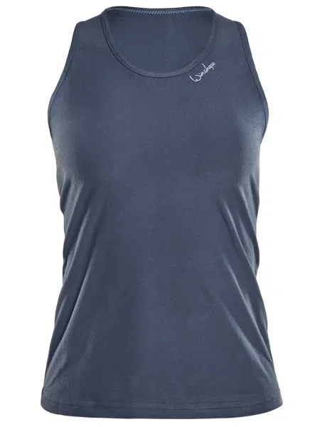 Winshape Sport top gri metalic alb