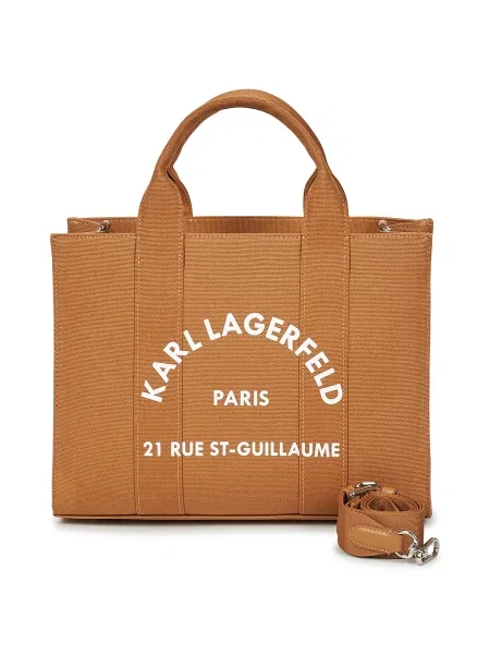 Geantă Karl Lagerfeld maro