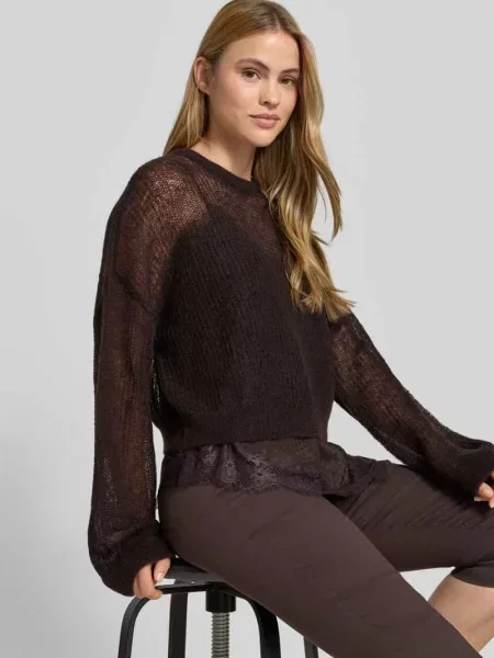 Letni krótki sweter z dzianiny Style Icon Collection