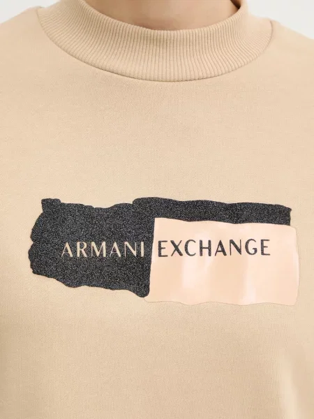 Armani Exchange felső bézs