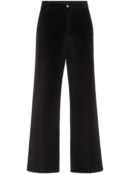 Pantaloni Philipp Plein de catifea negru