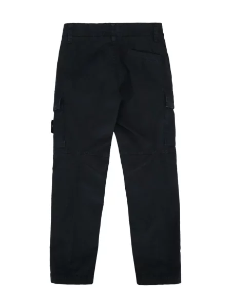 Spodnie cargo dziecięce Stone Island niebieskie