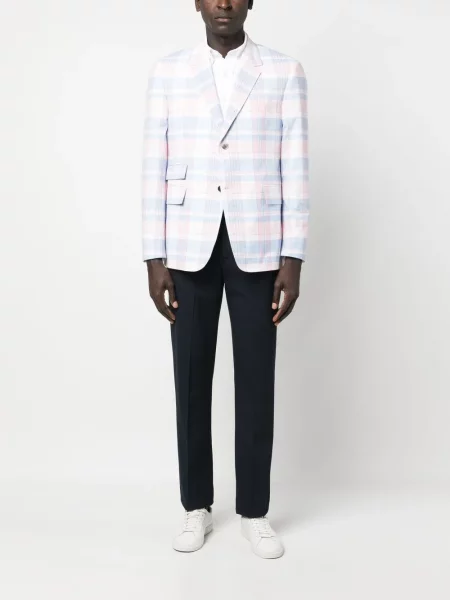 Pledas švarkas Thom Browne rožinė