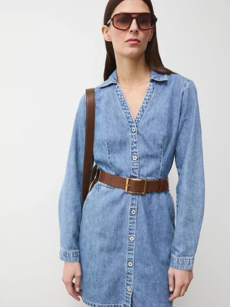 Medicine sukienka jeansowa niebieska