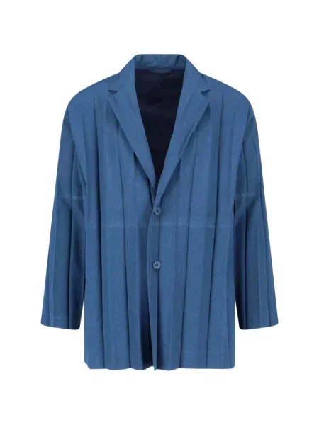 Sako Homme Plissé Issey Miyake modré