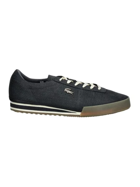 Sneakersy Lacoste skórzane szare