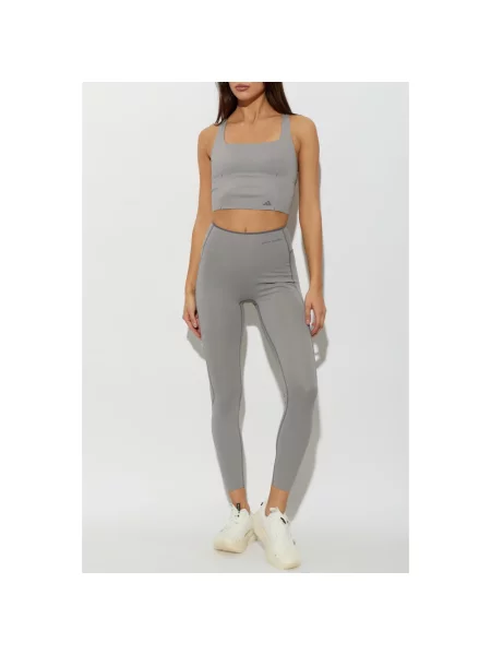 Legginsy adidas x entire studios Optime Training Leggings Dove Grey M szare