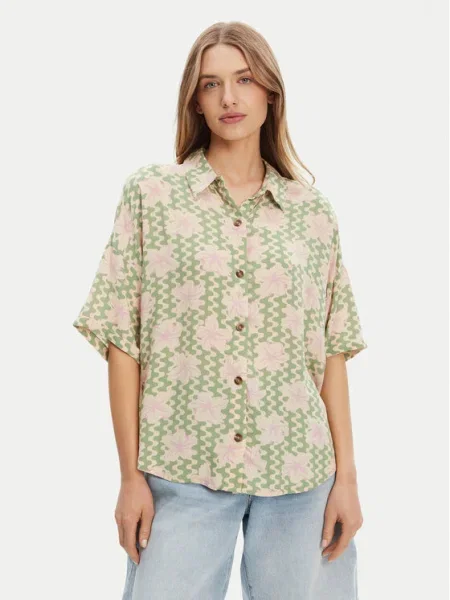 Roxy Cămașă Beach Nostalgia verde