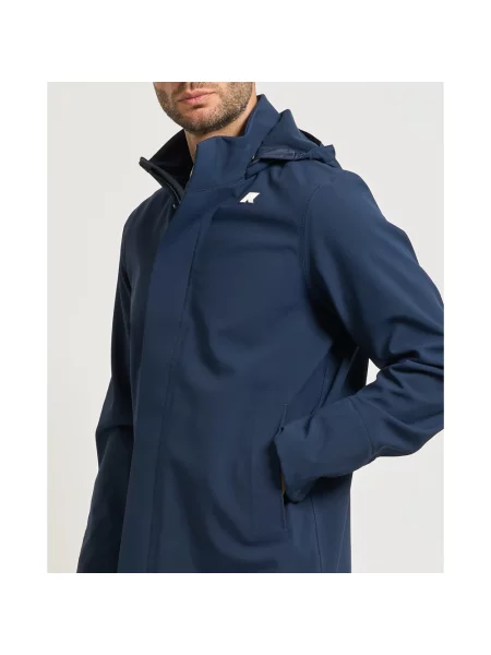 Parka K-way niebieska