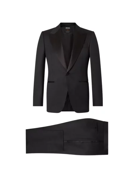 Costum Zegna de lână negru