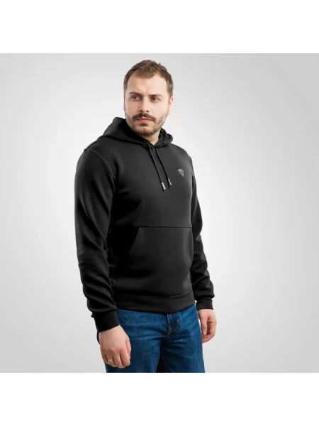 Bluza z kapturem Emporio Armani Ea7 czarna