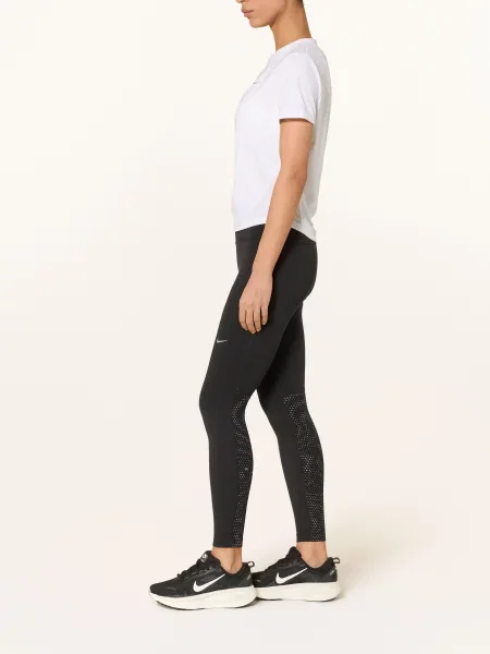 Běžecké legíny Nike Tempo Flash High-Waisted black černé