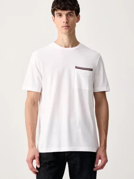 Tommy Hilfiger tricou pentru bărbați din alb