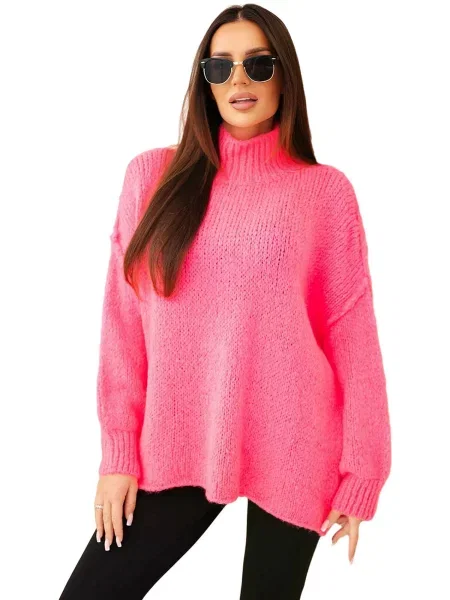 Lumera Sveter neónovo ružová