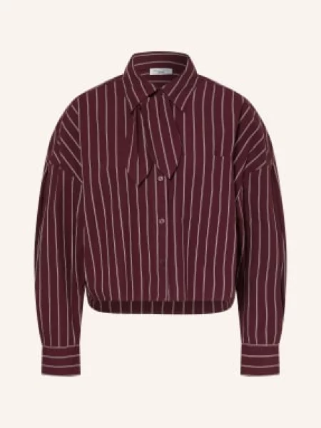 Marc O'polo Denim Bluzka Koszulowa Z Odpinanym Kołnierzykiem rot biała