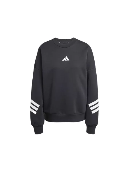 Csíkos felső Adidas fekete