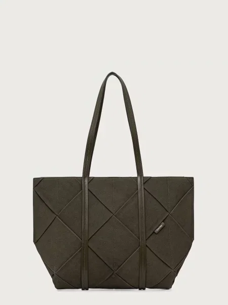 Calvin Klein geantă shopper pentru femei verde