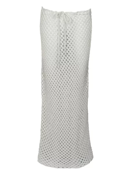 Megztas sijonas Bananhot balta