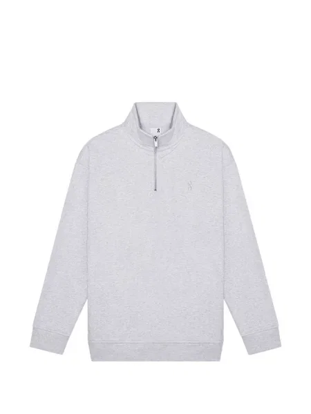 Mikina na zips On sivá