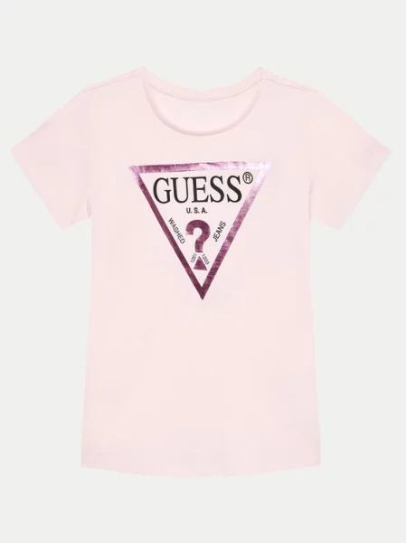 Guess T-Shirt różowy