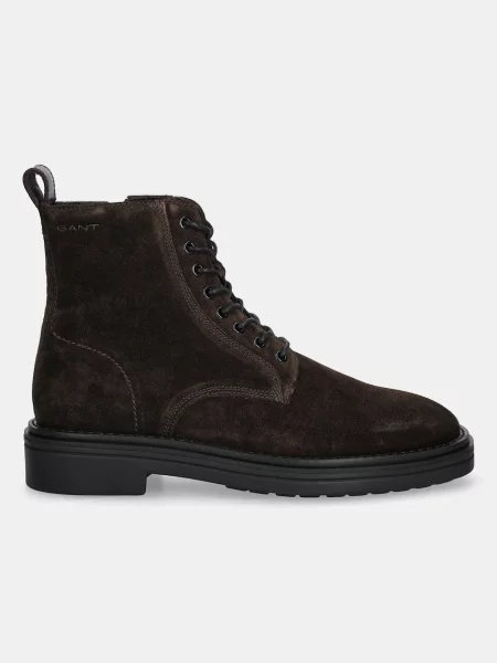 Botine Gant din piele maro