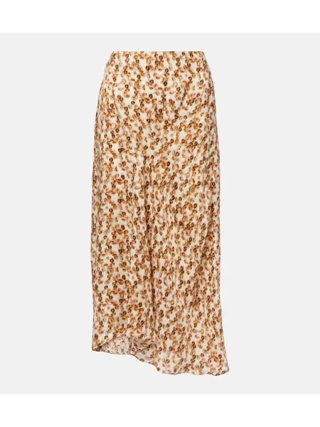 Spódnica midi Isabel Marant z nadrukiem do kolan