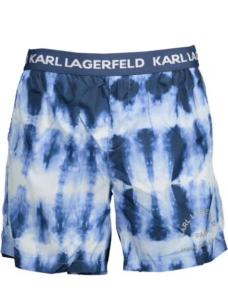 Plavalne hlačke Karl Lagerfeld Beachwear modra