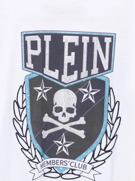 Koszulka dziecięca Philipp Plein biała
