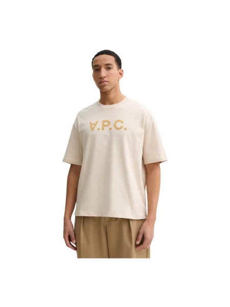 Koszulka A.p.c. beżowa